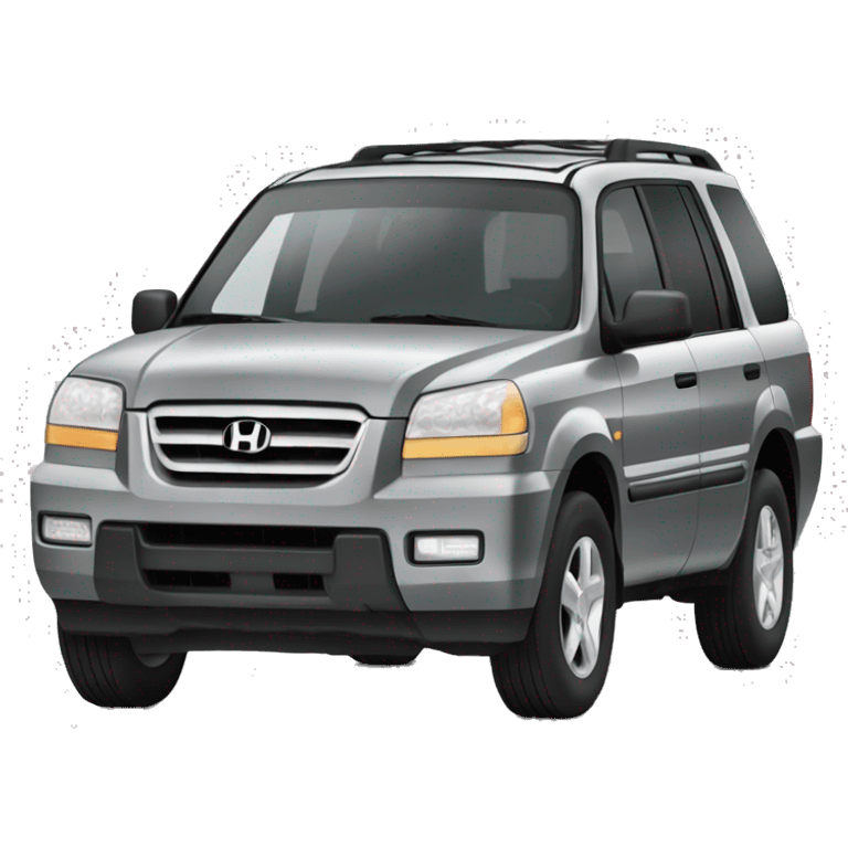 2004 grey Honda pilot emoji