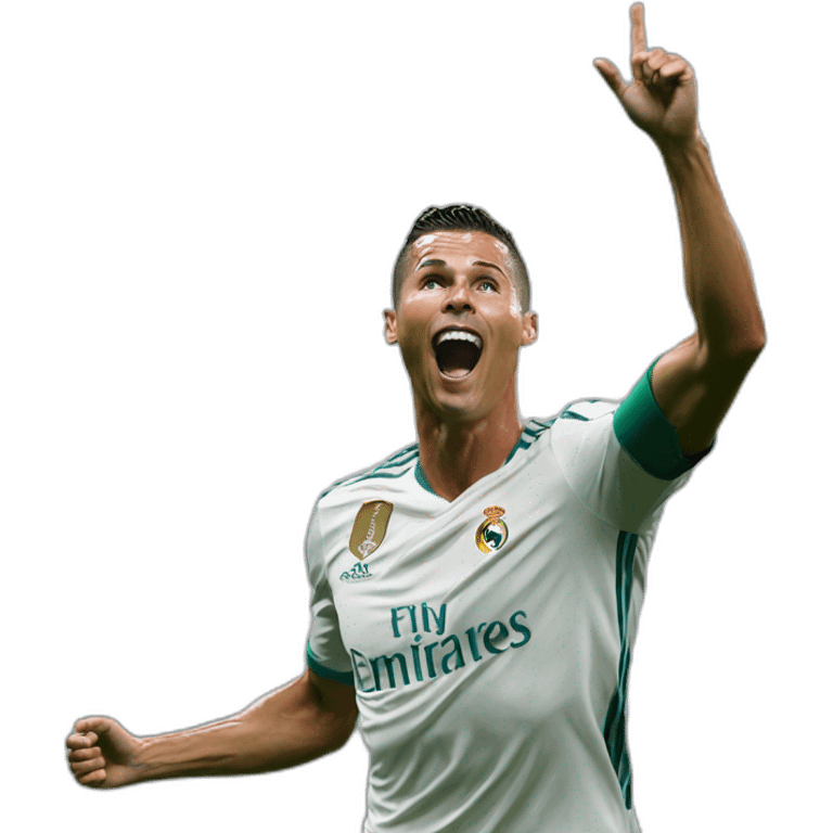 Ronaldo celebration emoji