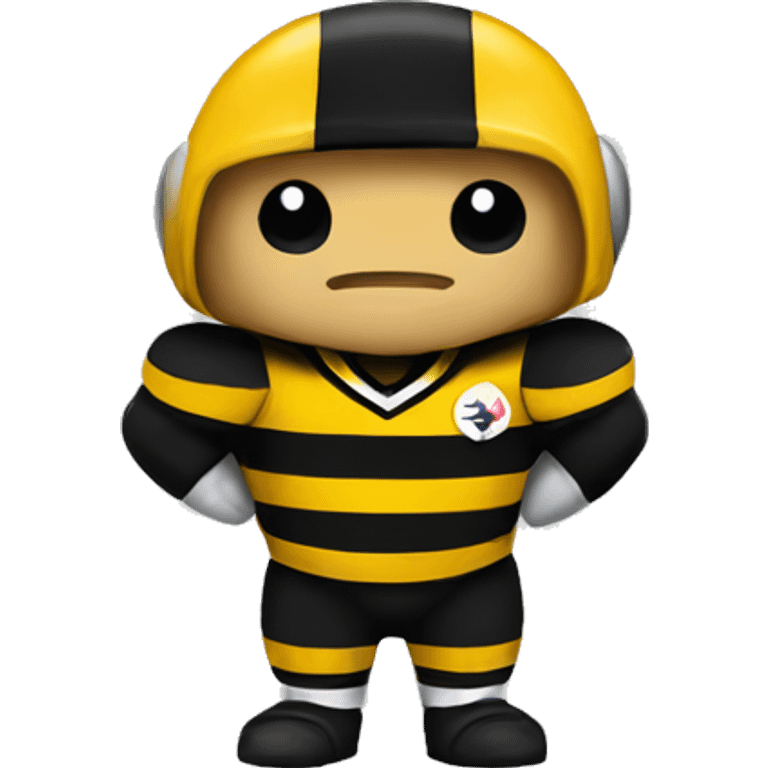 Steelers bumblebee uniform emoji