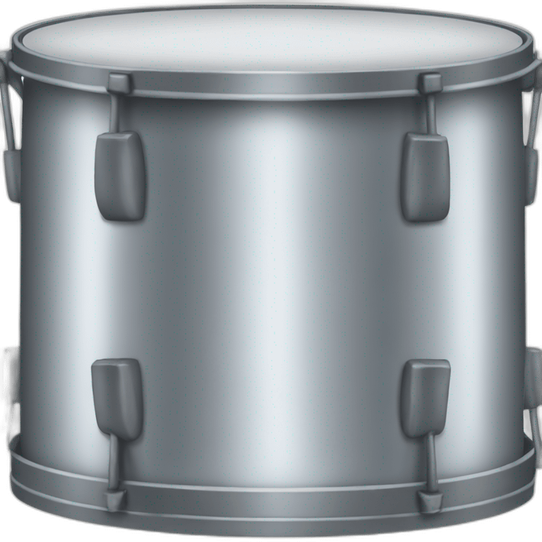 Metal drum emoji