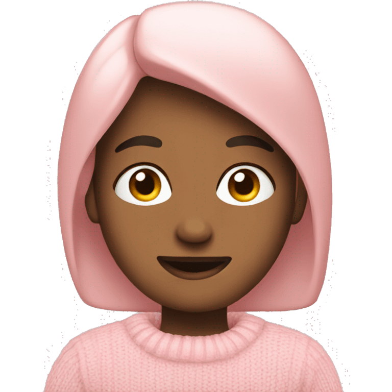 light pink Sweater emoji