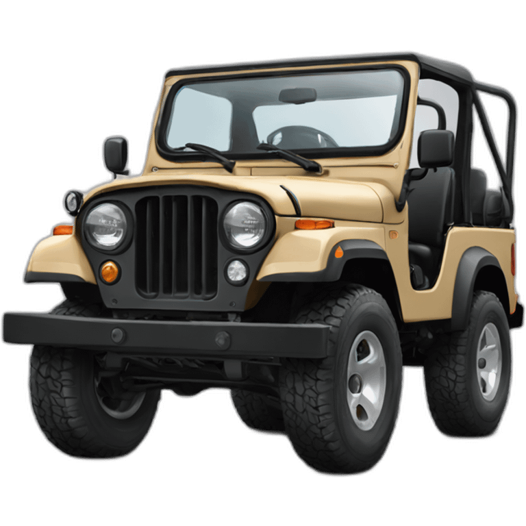 MAHINDRA THAR emoji