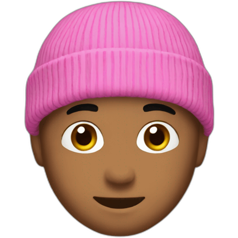 just a beanie emoji