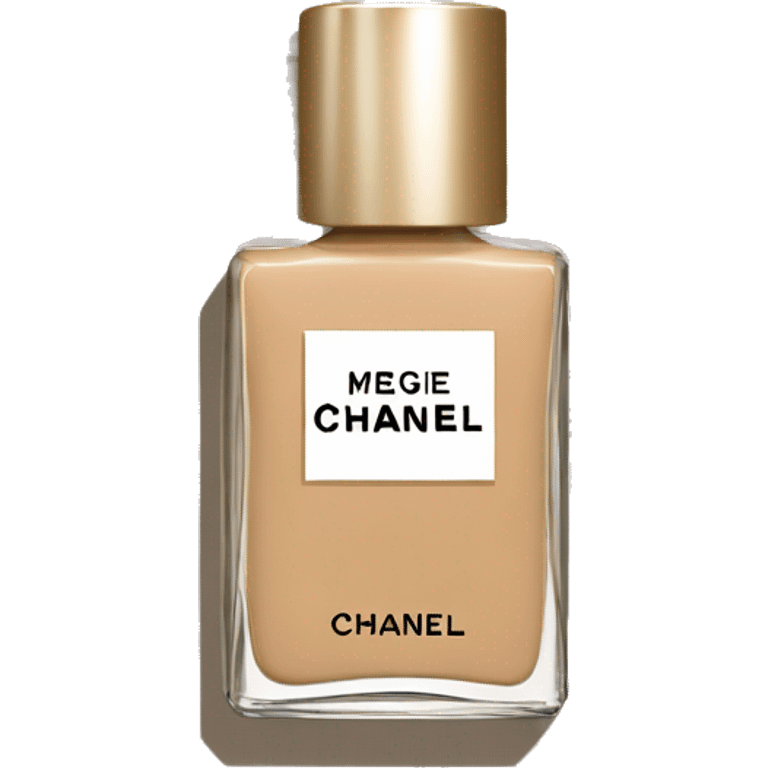 beige chanel makeup bottle emoji