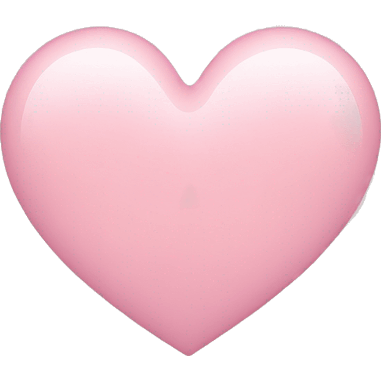 light pink heart emoji