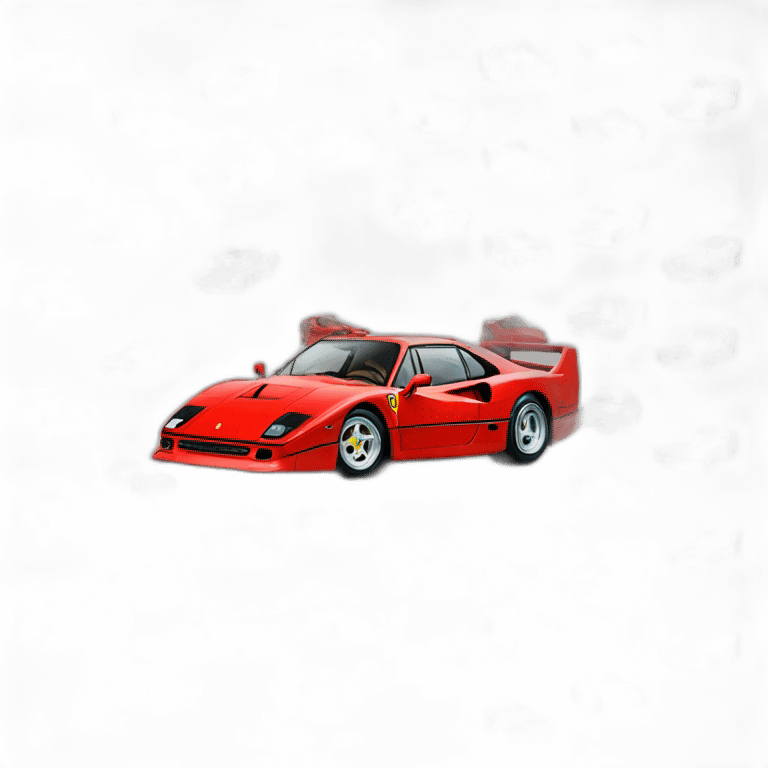 Ferrari f40 emoji