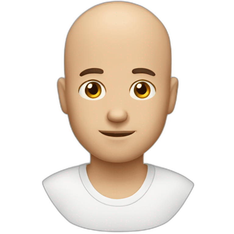 Baldness emoji