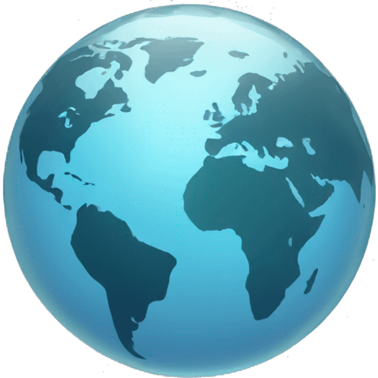 Transparency globe  emoji