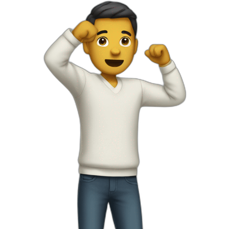 Homme-qui-dab emoji