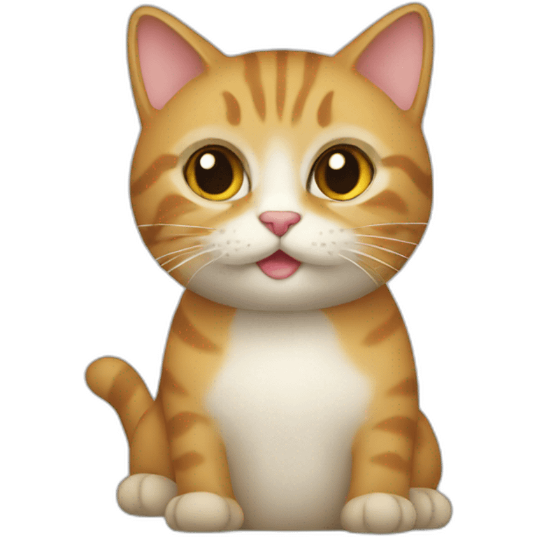 Une chat emoji