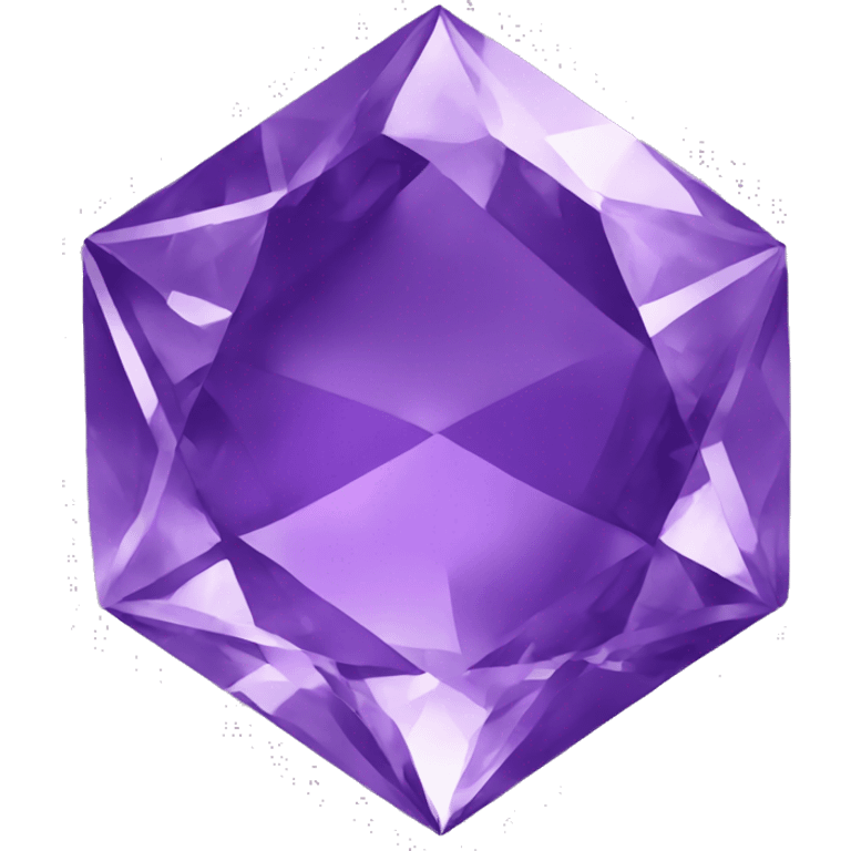 purple diamond emoji