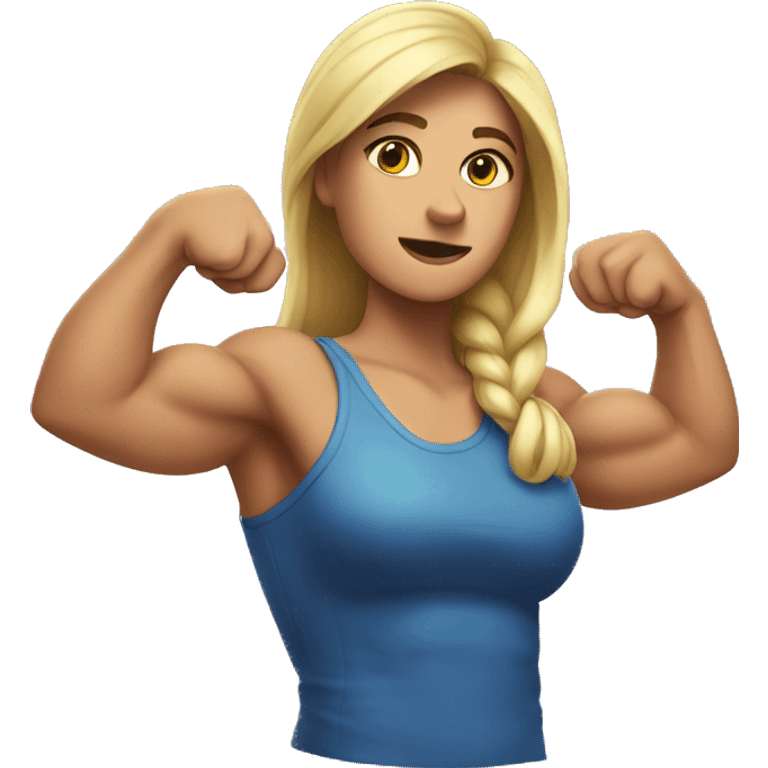 Female biceps emoji