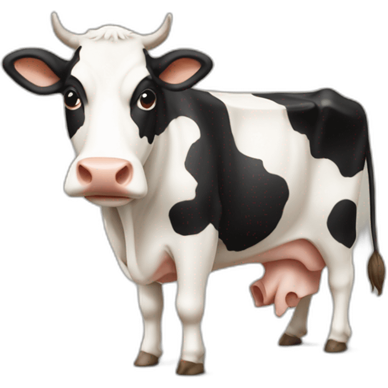 cow-with-body-from-cube-of-tofu emoji