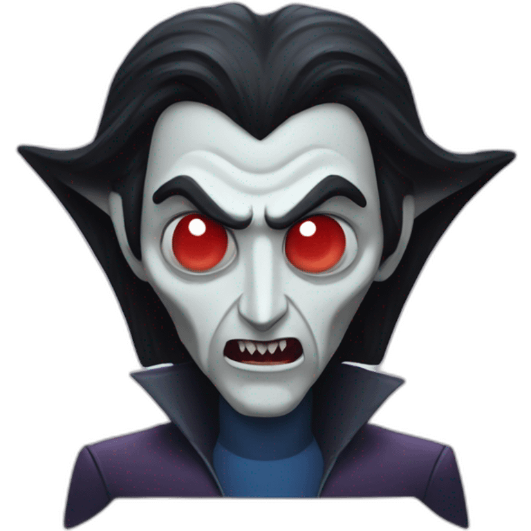 morbius in a tesla emoji