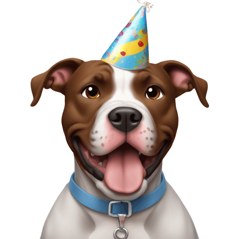 pitbull birthday emoji