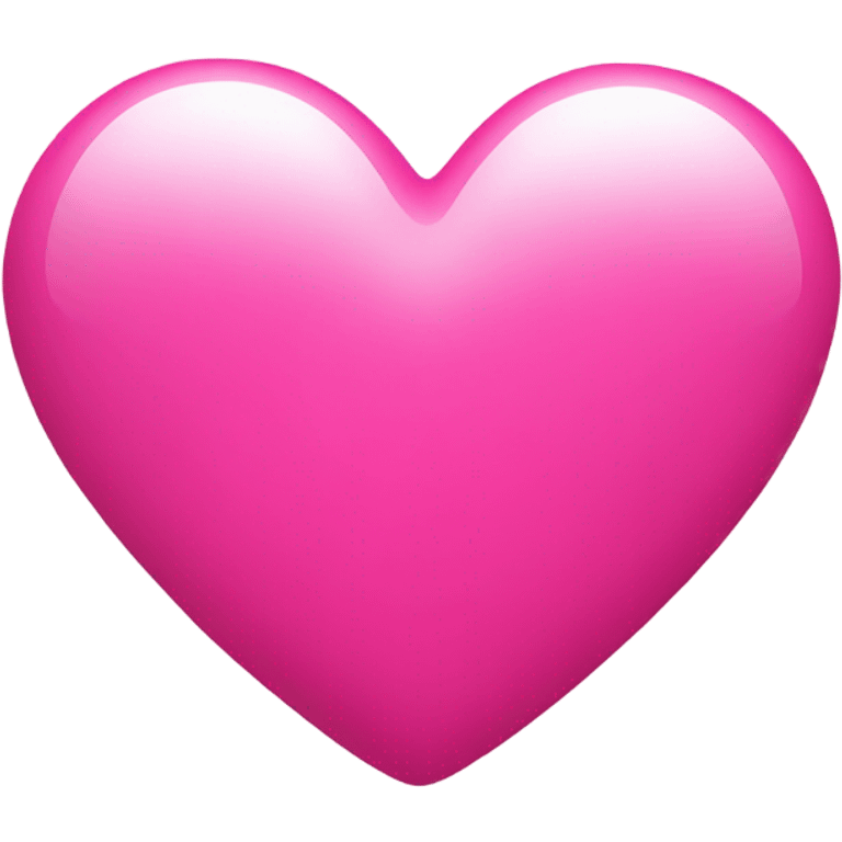 Pink heart emoji