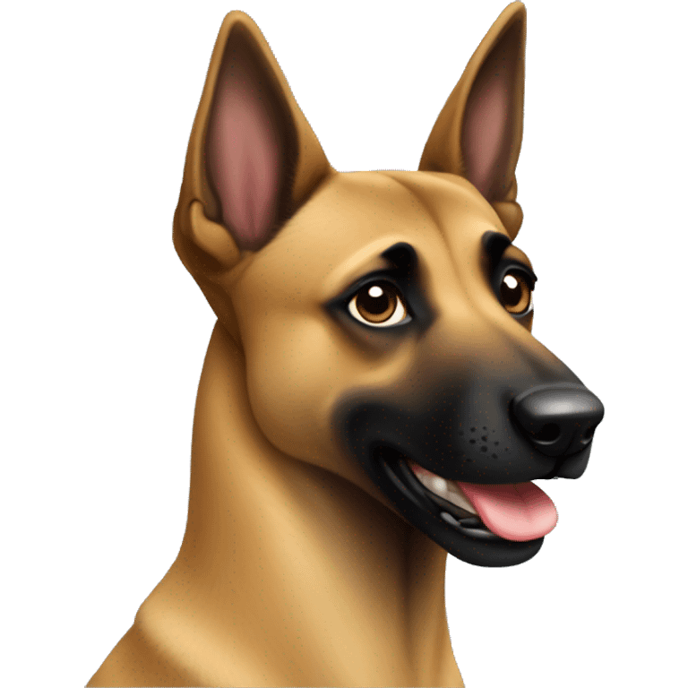 malinois qui tourne emoji