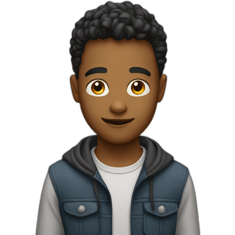 19 year smart boy emoji