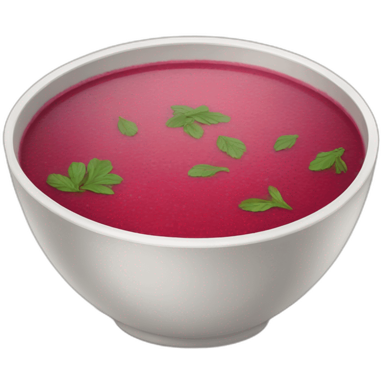 bowl of borscht emoji