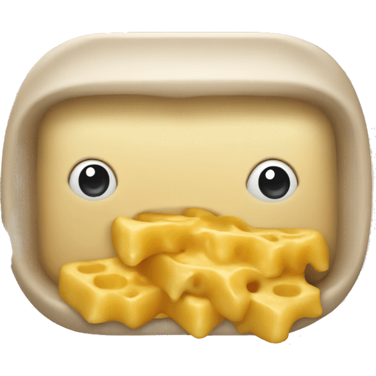 Baked Macaroni and cheese  emoji