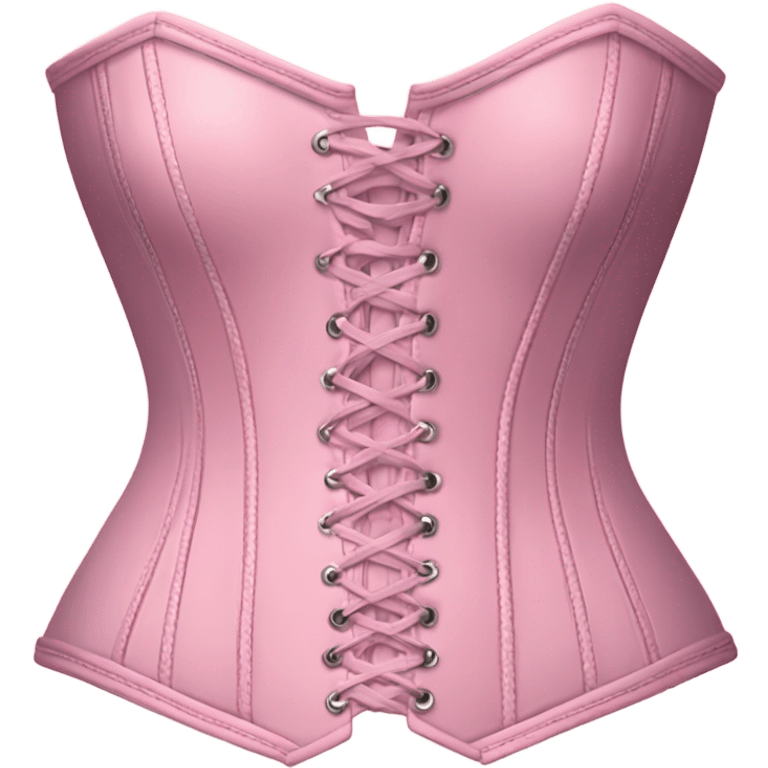 Pink corset emoji