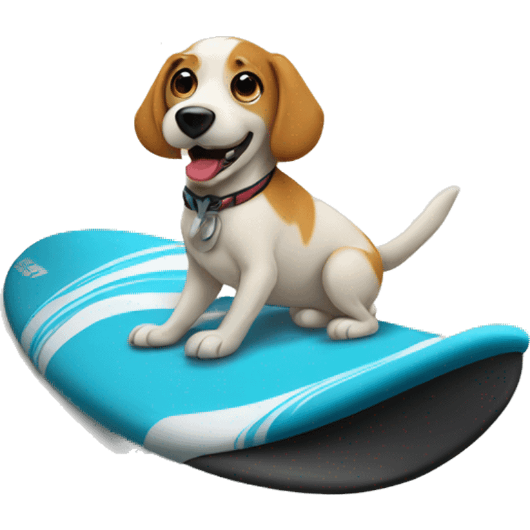 Surf dog emoji