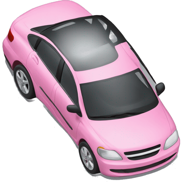 Pink car emoji