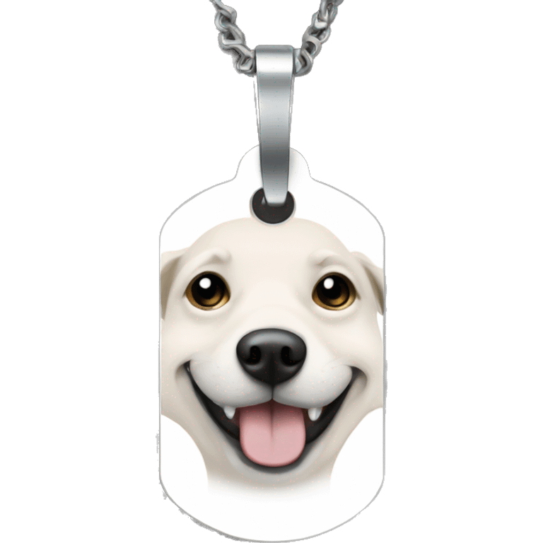 dog tag that says bub emoji