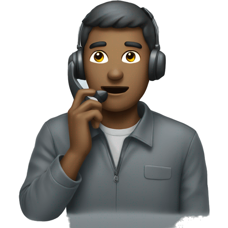 Cold calling emoji