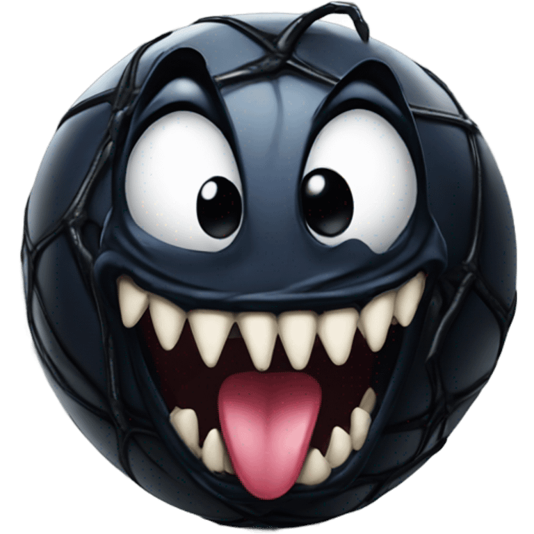 venom with ball emoji