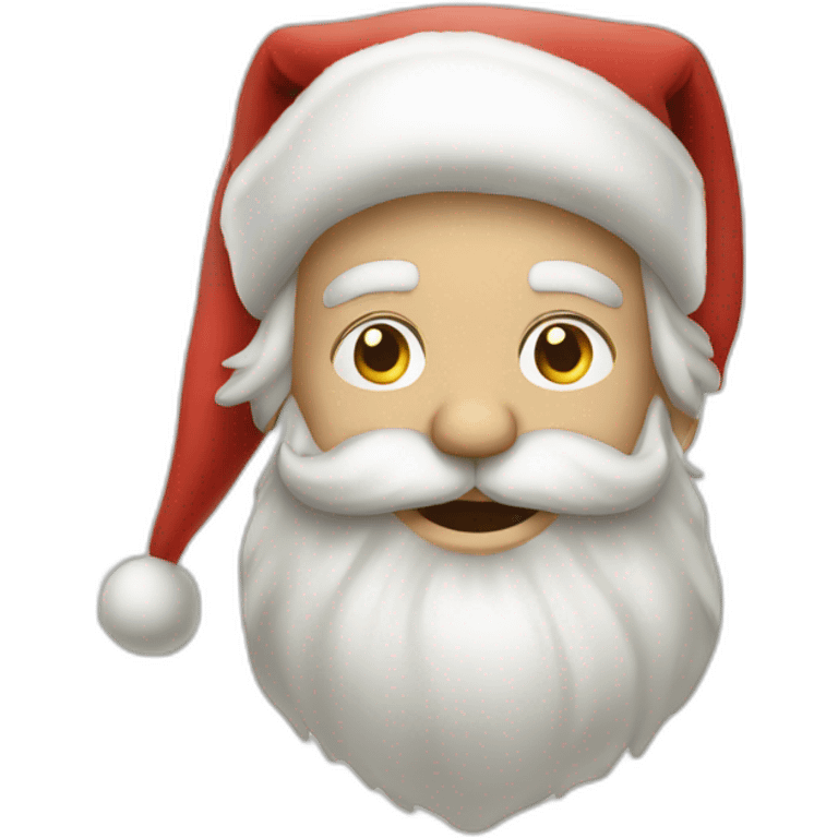 Père noel emoji