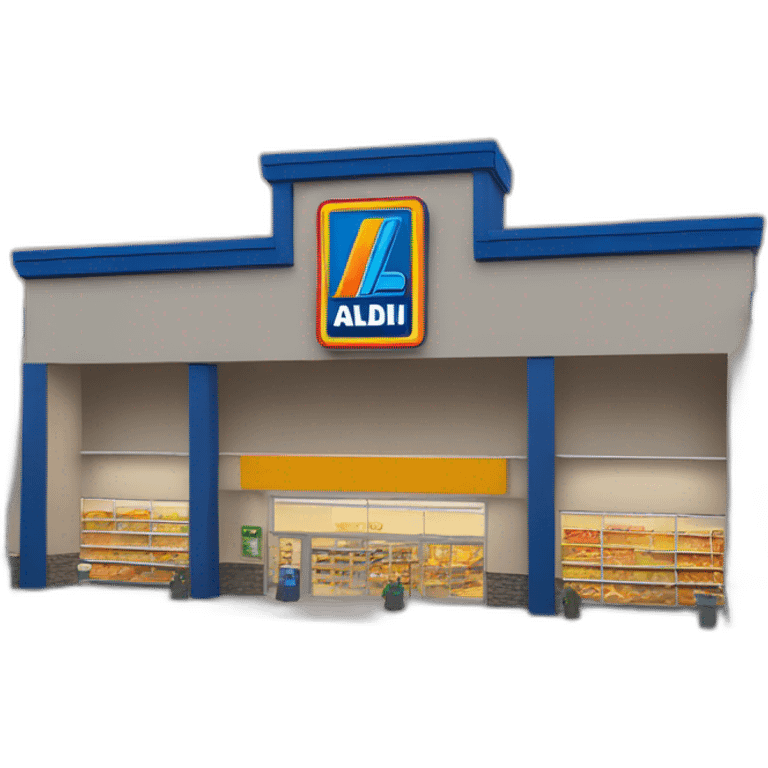 Aldi store emoji