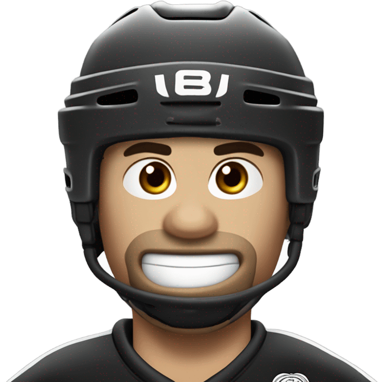 poop hockey player emoji