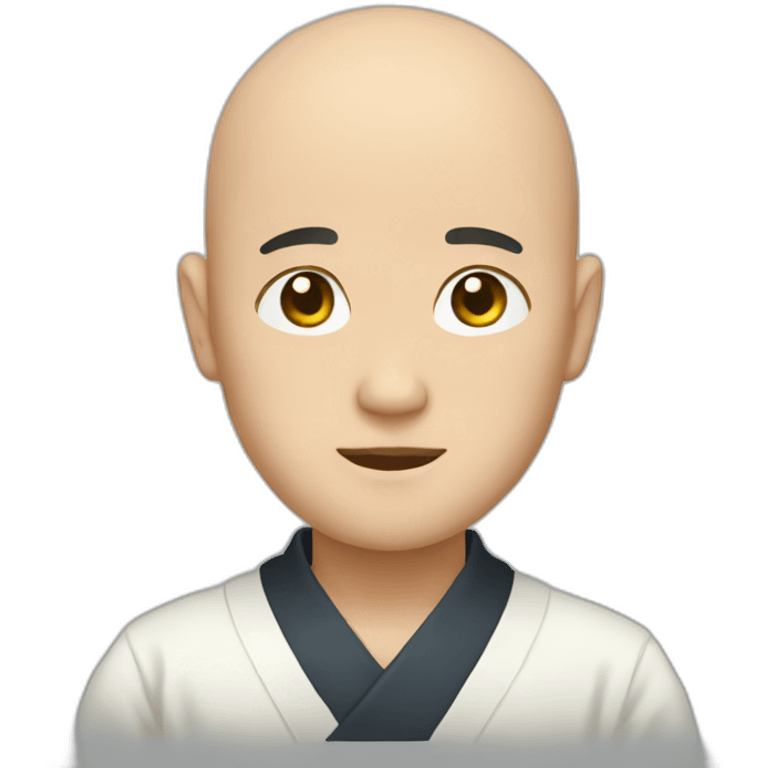 Japanese Bald emoji