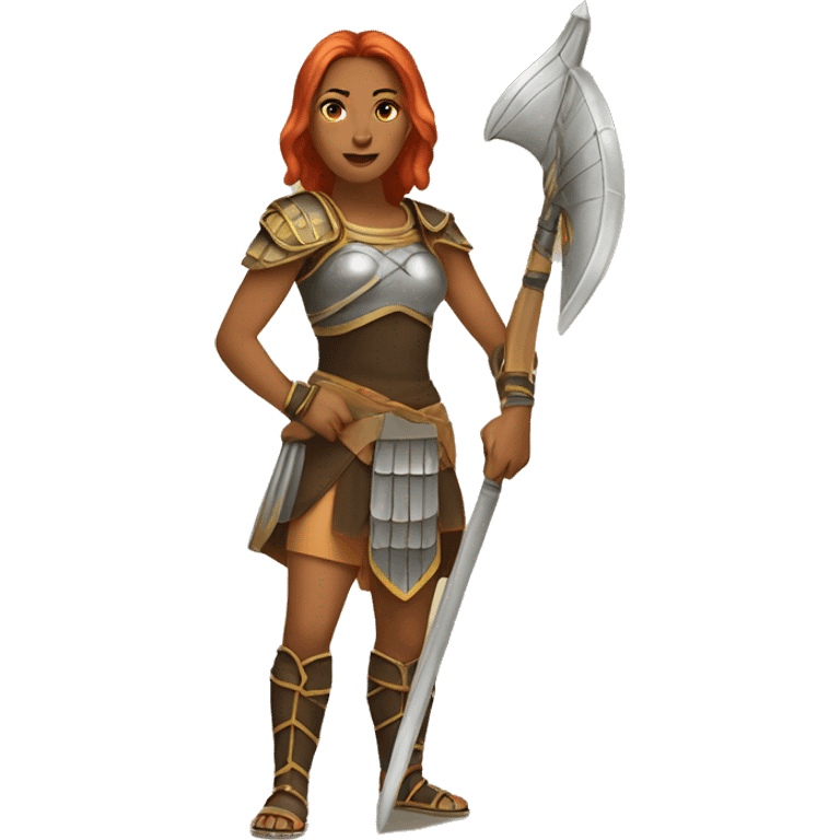 Penthesilea amazon female warrior emoji