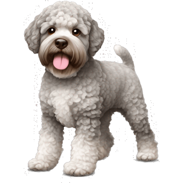 lagotto romagnolo grey cute emoji