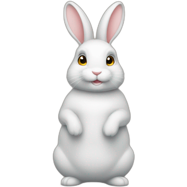 Lapin debout emoji