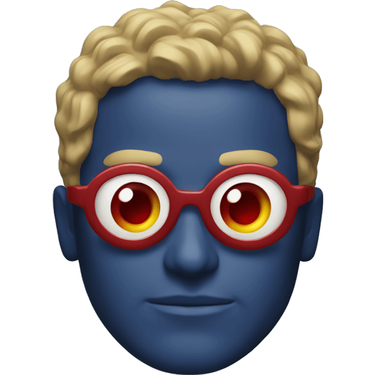 homelander with laser red eyes emoji