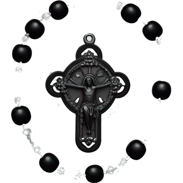 gothic rosary emoji