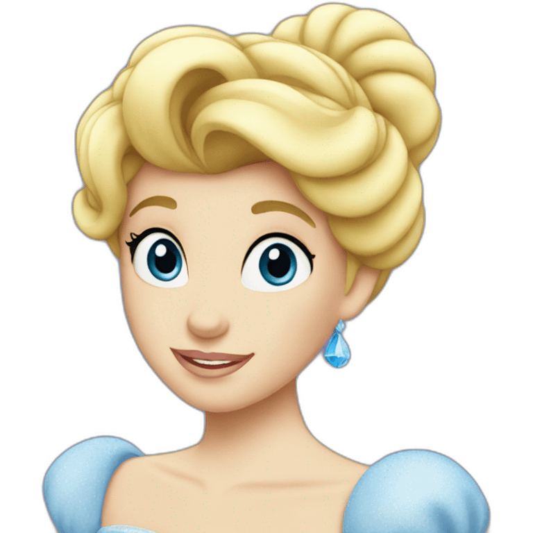 Cinderella disney emoji