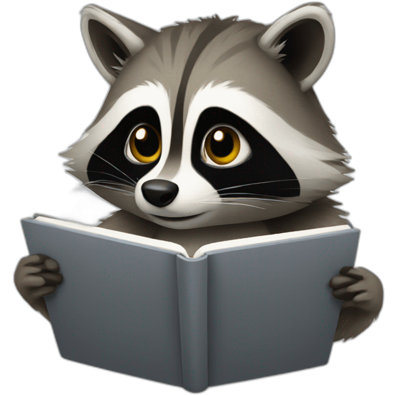 racoon programming emoji