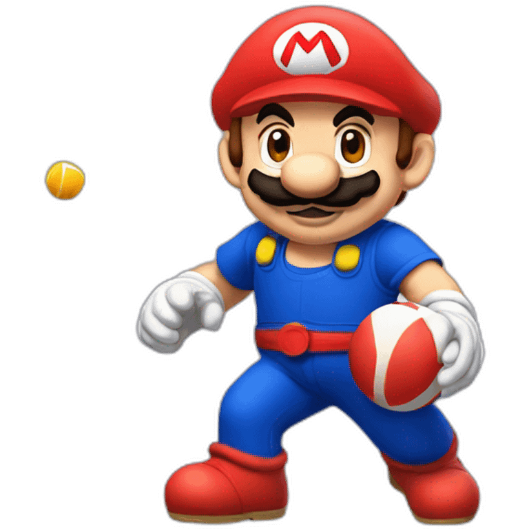 mario-dodge-ball emoji