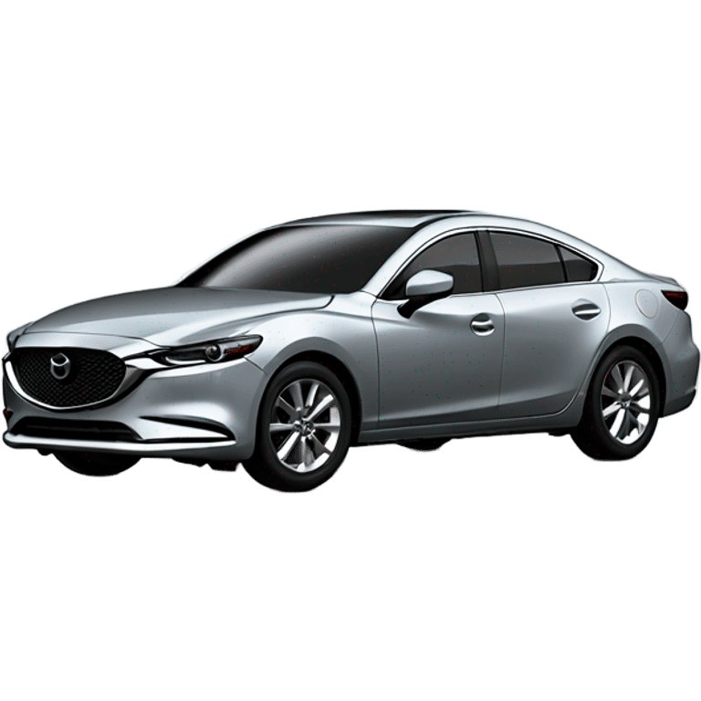 2019 Mazda 6 silver emoji