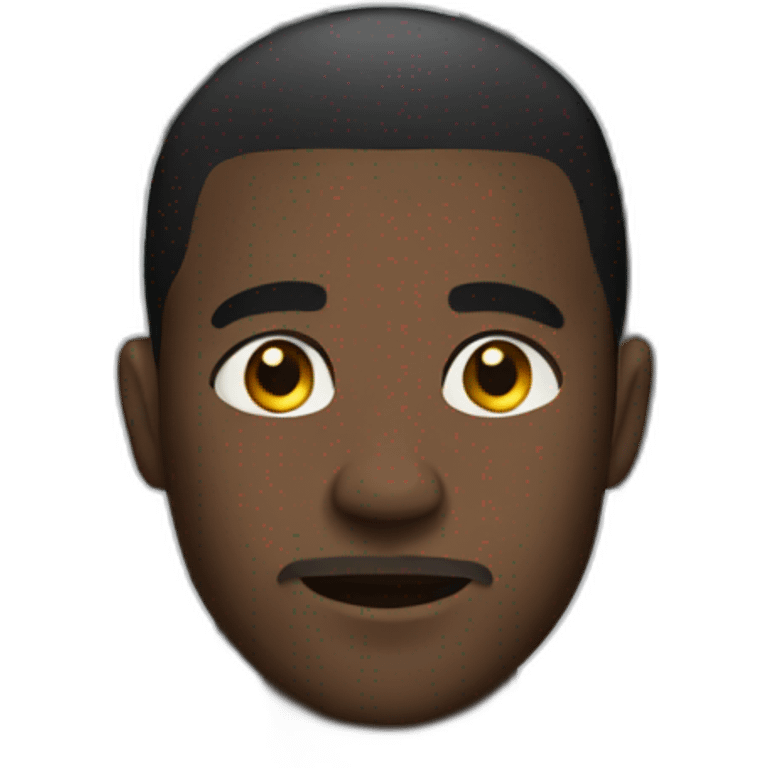 black man in prison emoji