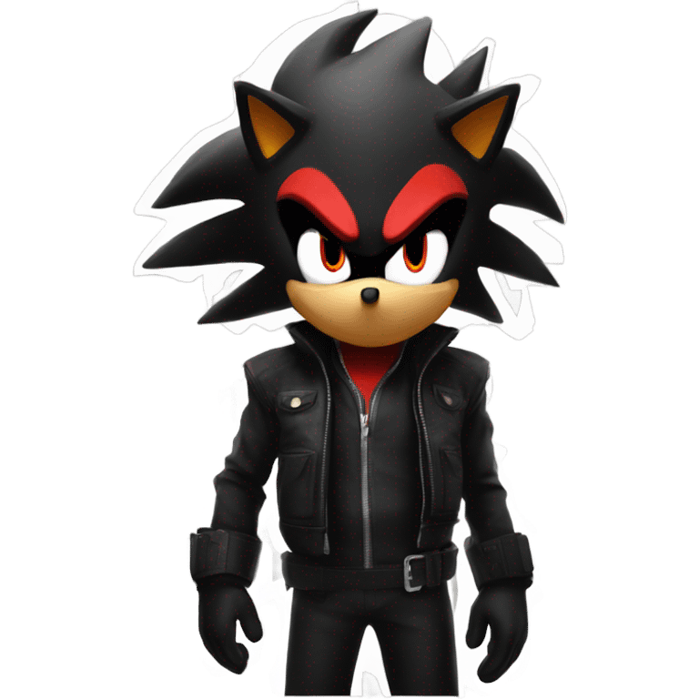 shadow the hedgehog emoji