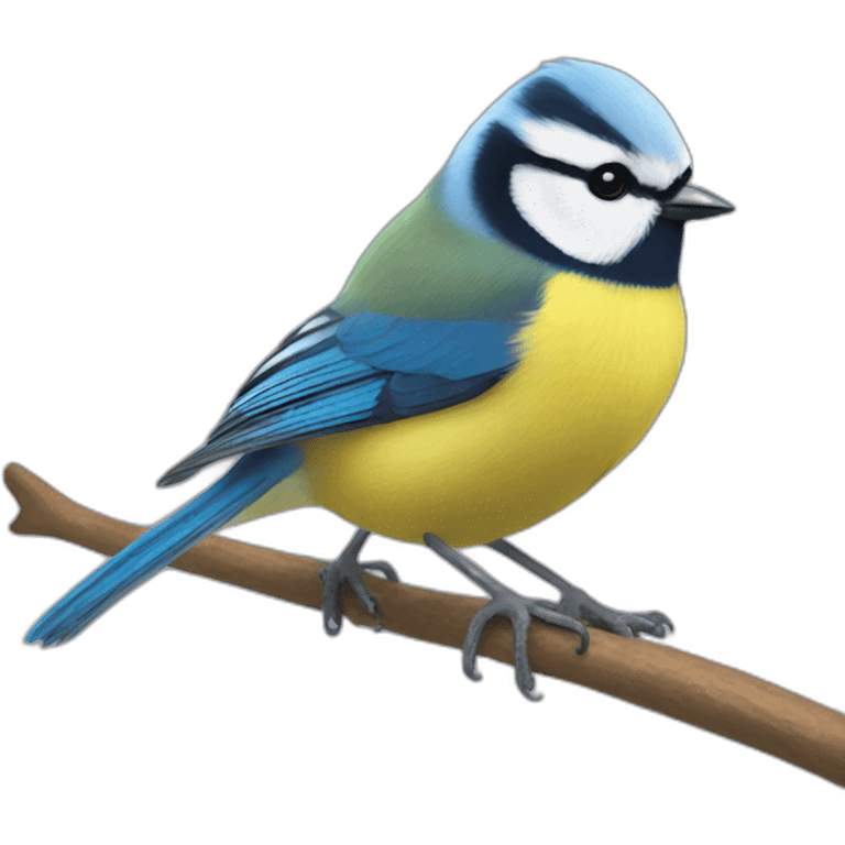 blue tit emoji