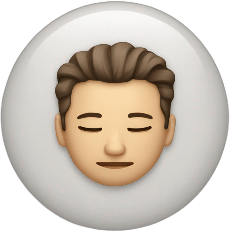 Elom musk sleeps emoji