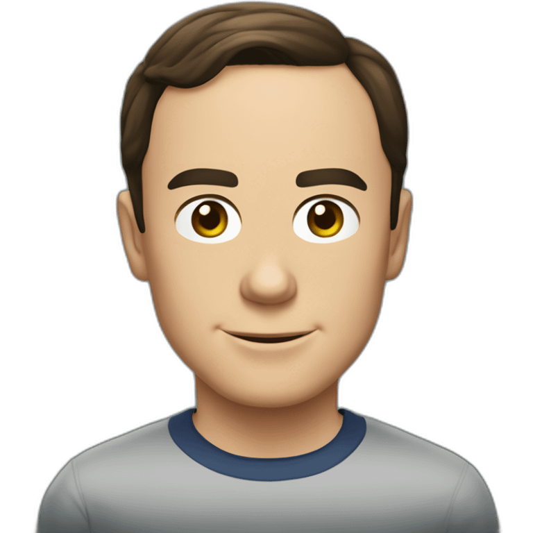 Sheldon Cooper - Big Bang Theory emoji