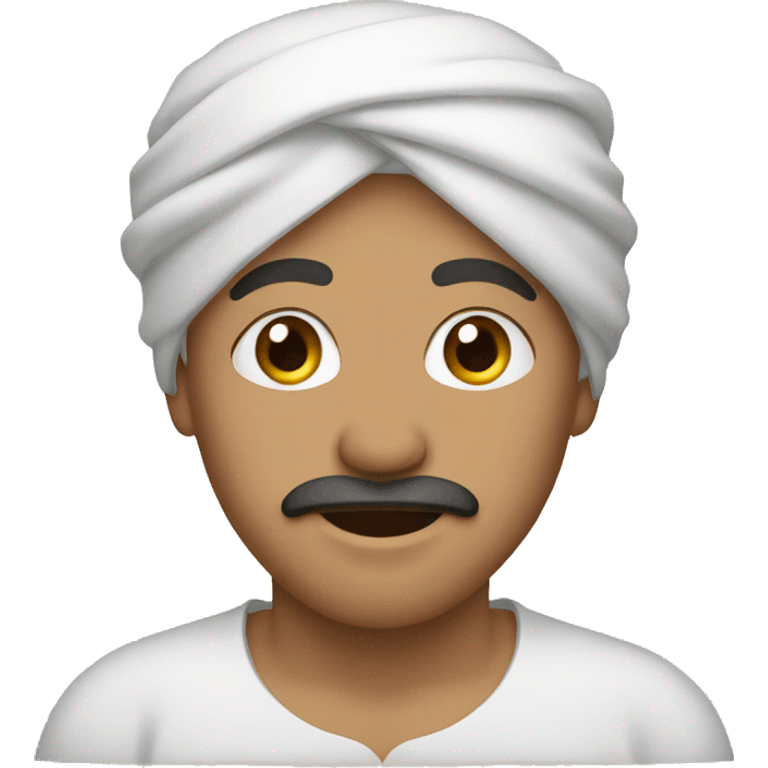 Marrocan With hand front of mouth emoji