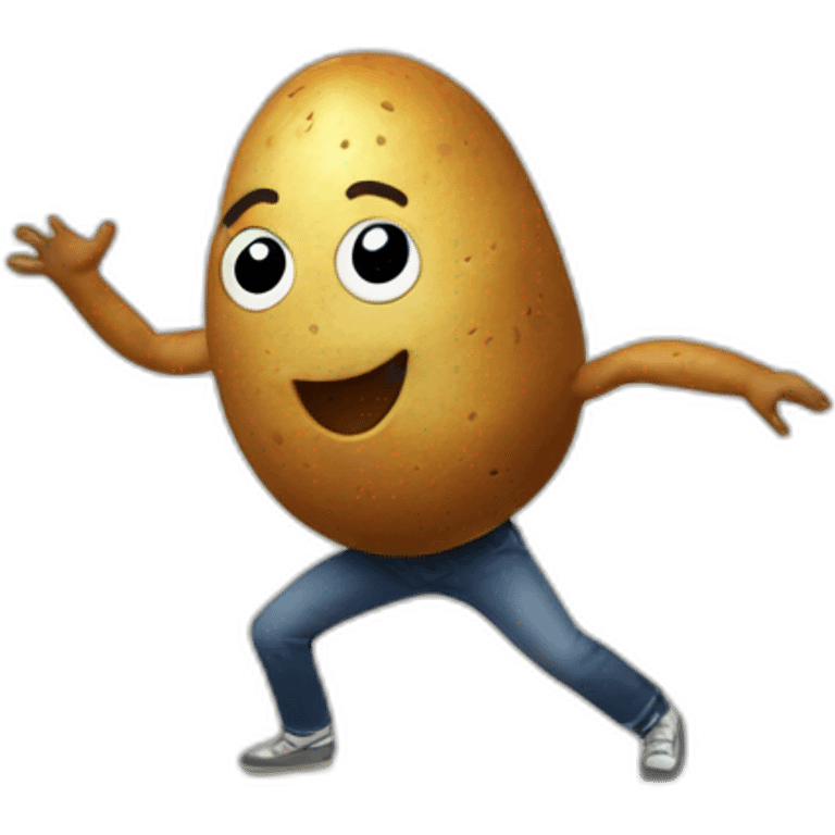 dancing potato emoji